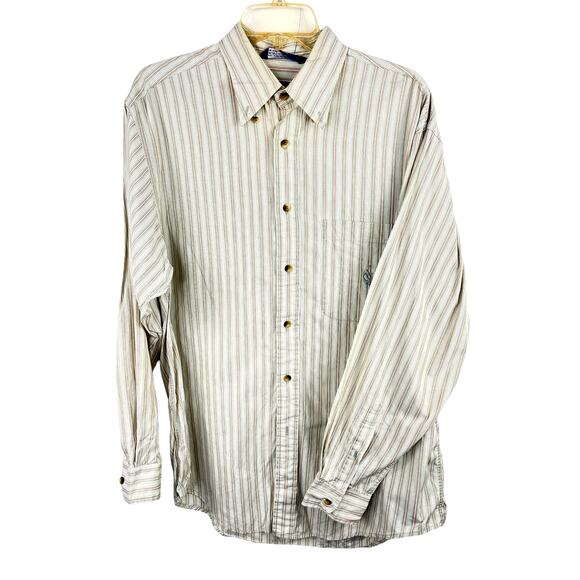 Nautica Other - Nautica Striped Long Sleeve Button Up Shirt